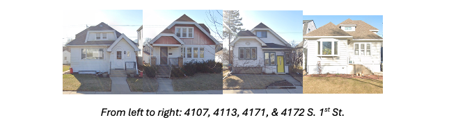 Bungalows built around 1930